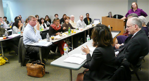 Staff of Your Part-Time Controller receive regular training to keep them apprised of the latest developments in nonprofit accounting, finance and management. Our staff from our various offices met at Temple University's Center City campus for the training seminars and CFO roundtable. 