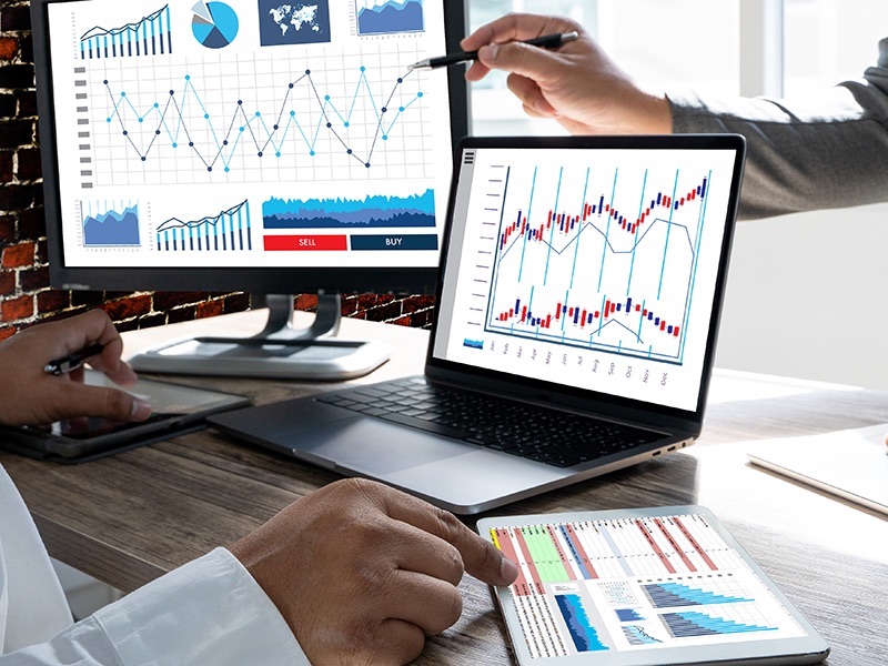 Work Hard Data Analytics Statistics Information Business Technology