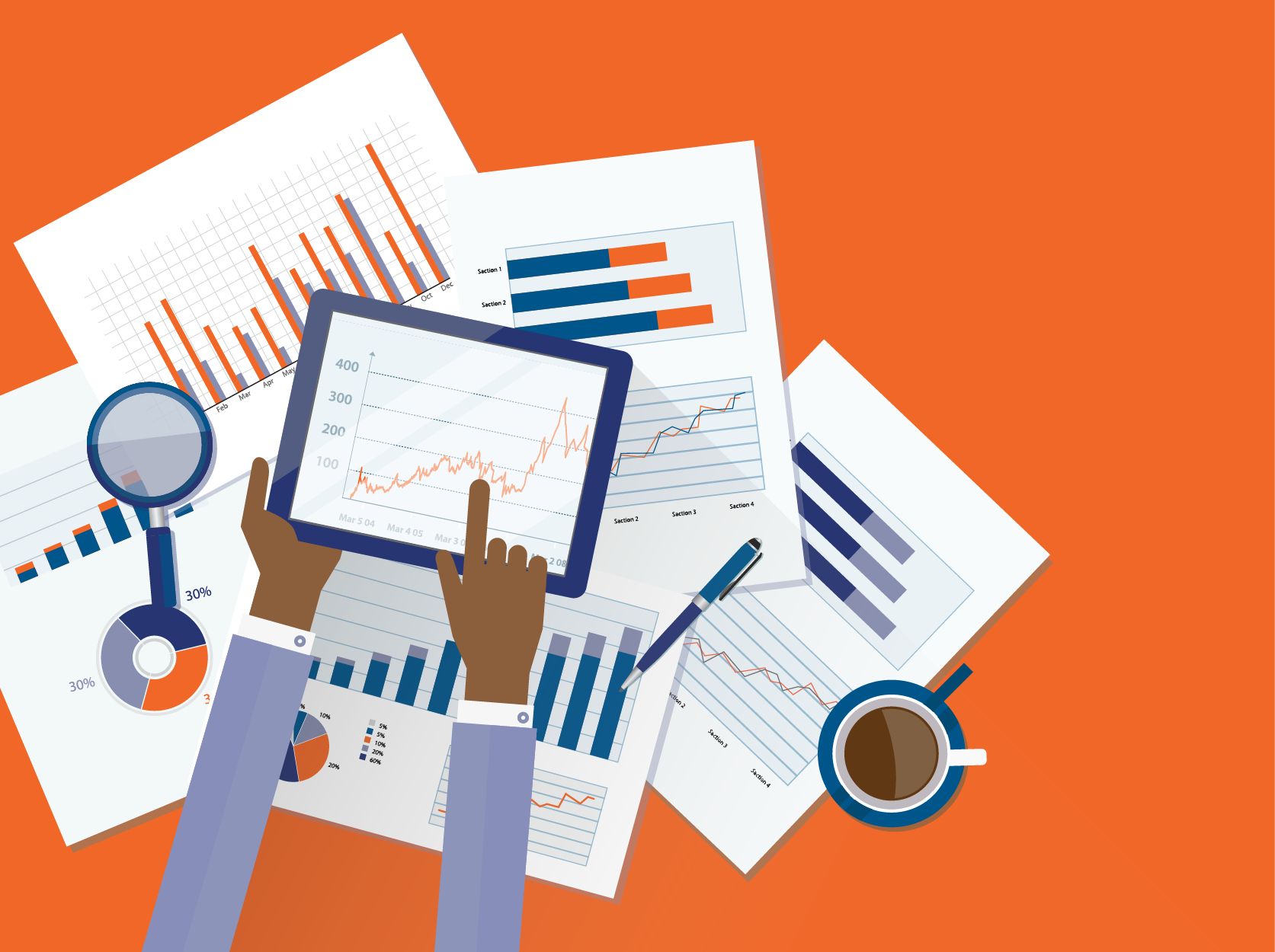Digital and paper graphs