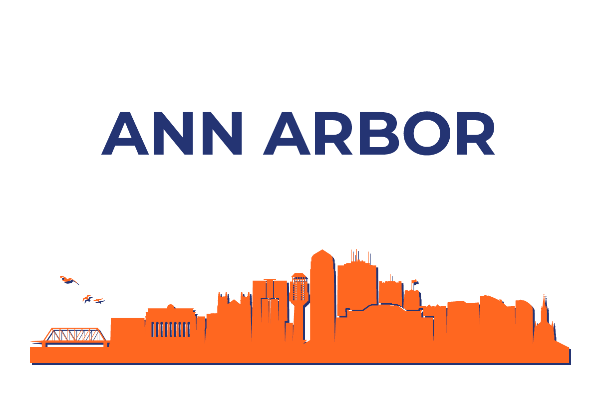 Ann Arbor skyline