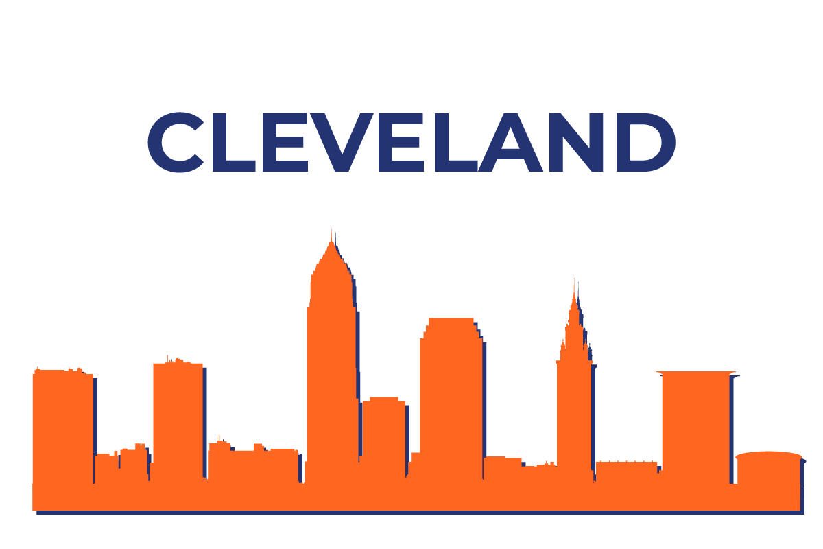Cleveland skyline