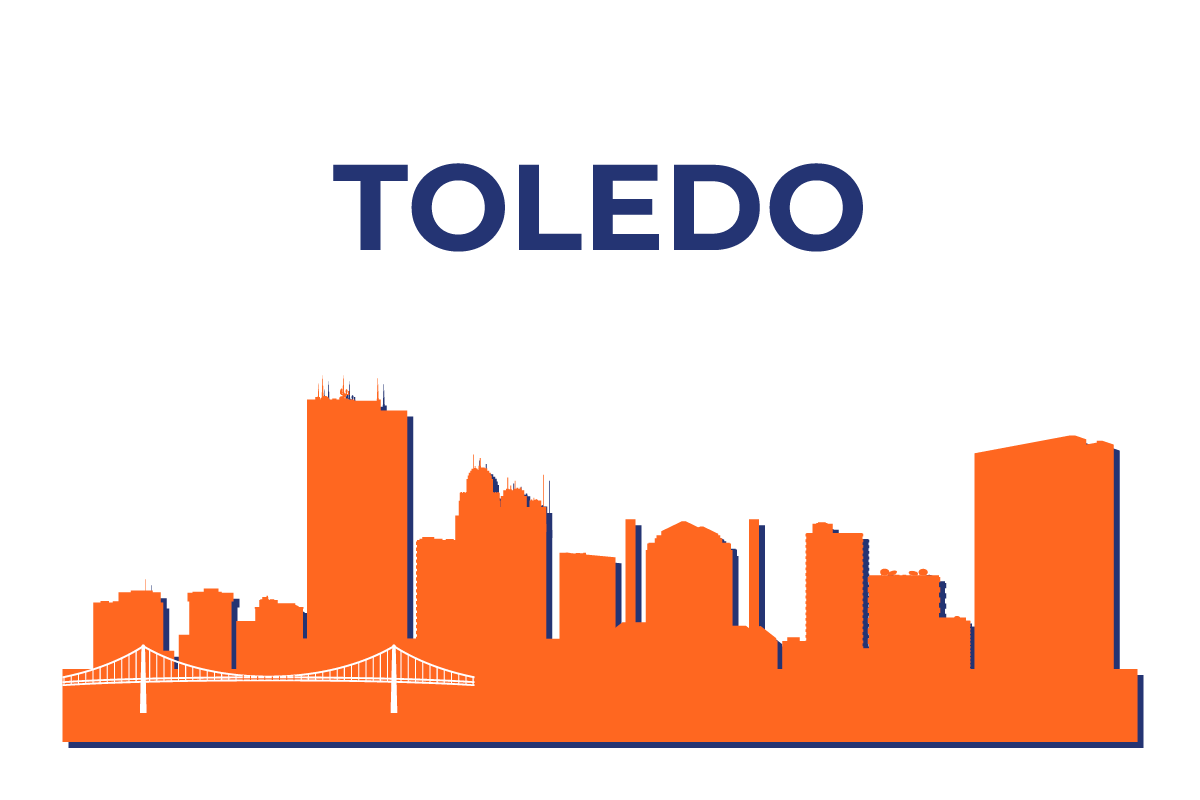 Toledo skyline